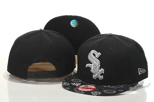 Chicago White Sox Snapback Black Hat GS 0620